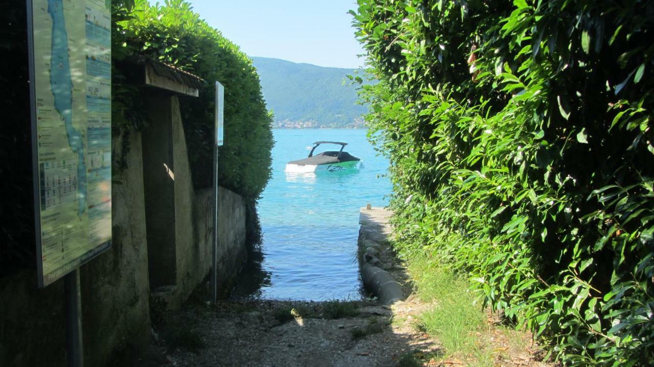 Les Terrasses du Lac au Bord du Lac d'Annecy Veyrier-du-Lac Extérieur photo