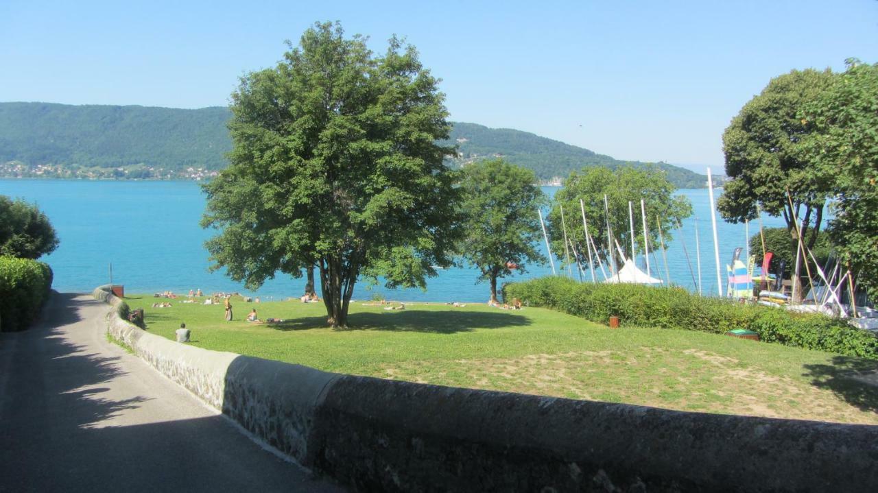 Les Terrasses du Lac au Bord du Lac d'Annecy Veyrier-du-Lac Extérieur photo