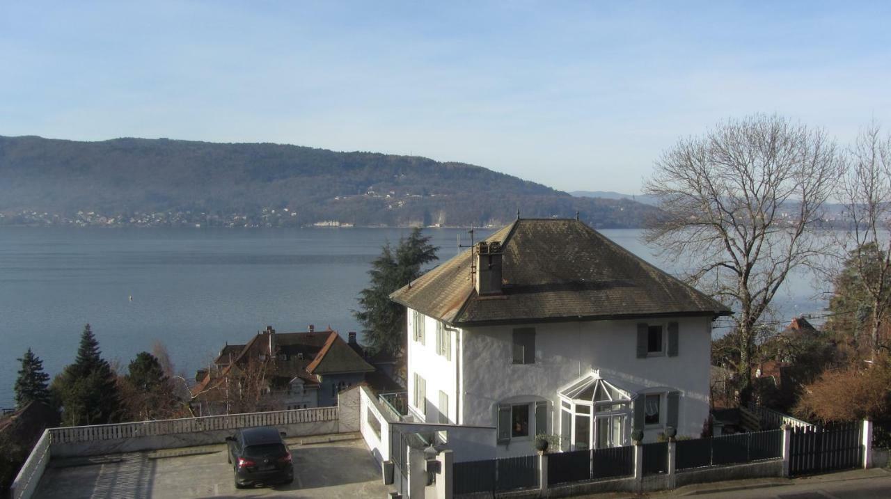 Les Terrasses du Lac au Bord du Lac d'Annecy Veyrier-du-Lac Extérieur photo